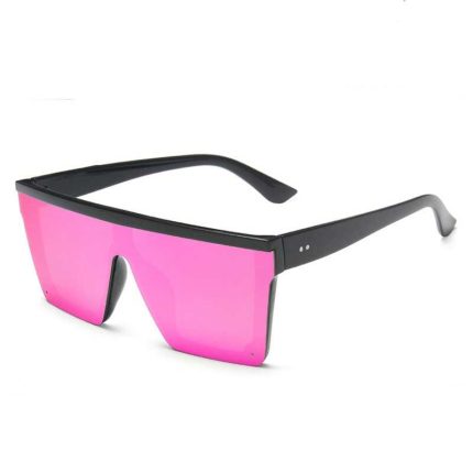New Fashion Large Frame Retro Siamese Sunglasses for Women Men Brand Design Classic Unisex