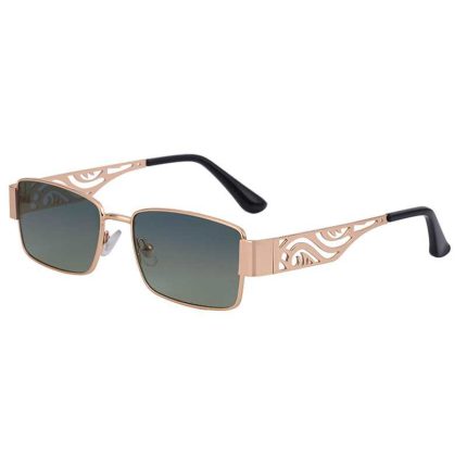 Vintage Fashion Men's Women's Sunglasses Luxury Designer Brand Small Rectangle Glasses